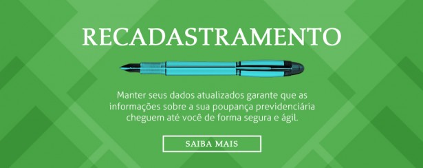 Recadastramento dos aniversariantes de julho Recadastramento dos aniversariantes de julho