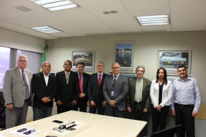 Da esquerda para direita: Ricardo Cesar Quintella Lioy; Clezio dos Santos Oliveira; Hermínio de Aguiar Caldeira; Luiz Claudio Levy Cardoso; Paulo César da Rocha Dantas; Paulo Sérgio Poggian; Armindo D’Ascenção Silva; Rosângela Vieira Paes da Silva; e Daniel Moraes da Costa.